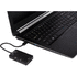 ADAPT alumiininen Type-C-multimedia-adapteri (USB-A/Type-C/HDMI), musta lisäkuva 5