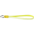 Ad-Loop® Jumbo-avaimenperä, keltainen liikelahja logopainatuksella
