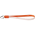 Ad-Loop® Jumbo-avaimenperä, oranssi liikelahja logopainatuksella