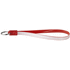 Ad-Loop® Jumbo-avaimenperä, punainen liikelahja logopainatuksella