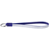 Ad-Loop® Jumbo-avaimenperä, sininen liikelahja logopainatuksella