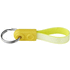 Ad-Loop® Mini-avaimenperä, keltainen liikelahja logopainatuksella