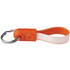 Ad-Loop® Mini-avaimenperä, oranssi liikelahja logopainatuksella