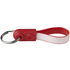 Ad-Loop® Mini-avaimenperä, punainen liikelahja logopainatuksella