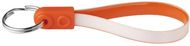 Ad-Loop® Standard-avaimenperä, oranssi liikelahja logopainatuksella