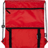 Adventure kierrätetty eristetty kiristysnyörillä varustettu kassi, 9 litraa, punainen lisäkuva 5