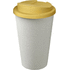 Americano® Eco -kahvimuki kierrätetystä materiaalista, läikyttämätön, 350 ml liikelahja logopainatuksella