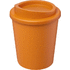 Americano® Espresso Eco 250 ml juomamuki kierrätetystä materiaalista, oranssi liikelahja logopainatuksella