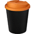 Americano® Espresso Eco 250 ml kahvimuki kierrätetystä materiaalista läikkymistä estävällä kannella liikelahja logopainatuksella