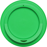 Americano® 350 ml eristetty muki oterenkaalla, valkoinen, vihreä liikelahja logopainatuksella