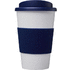 Americano® 350 ml:n eristetty kahvimuki ottimella, valkoinen, sininen lisäkuva 2