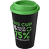 Americano® Eco -kahvimuki kierrätetystä materiaalista, 350 ml, musta, vihreä lisäkuva 1