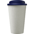 Americano® Eco -kahvimuki kierrätetystä materiaalista, 350 ml, valkoinen, sininen lisäkuva 2