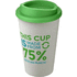 Americano® Eco -kahvimuki kierrätetystä materiaalista, 350 ml, valkoinen, vihreä lisäkuva 1