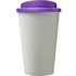 Americano® Eco -kahvimuki kierrätetystä materiaalista, 350 ml, valkoinen, violetti lisäkuva 2