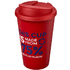 Americano® Eco -kahvimuki kierrätetystä materiaalista, läikyttämätön, 350 ml, punainen lisäkuva 1