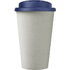 Americano® Eco -kahvimuki kierrätetystä materiaalista, läikyttämätön, 350 ml, sininen, valkoinen lisäkuva 2