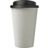 Americano® Eco -kahvimuki kierrätetystä materiaalista, läikyttämätön, 350 ml, valkoinen, musta lisäkuva 2