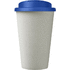 Americano® Eco -kahvimuki kierrätetystä materiaalista, läikyttämätön, 350 ml, valkoinen, sininen lisäkuva 2