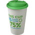 Americano® Eco -kahvimuki kierrätetystä materiaalista, läikyttämätön, 350 ml, valkoinen, vihreä lisäkuva 1