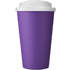 Americano® Eco -kahvimuki kierrätetystä materiaalista, läikyttämätön, 350 ml, valkoinen, violetti lisäkuva 2