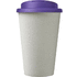 Americano® Eco -kahvimuki kierrätetystä materiaalista, läikyttämätön, 350 ml, violetti, valkoinen lisäkuva 2