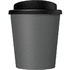 Americano® Espresso 250 ml eristetty juomamuki kierrätetystä materiaalista, harmaa, musta lisäkuva 2