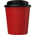 Americano® Espresso 250 ml eristetty juomamuki kierrätetystä materiaalista, punainen, musta lisäkuva 2