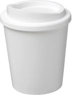Americano® Espresso 250 ml eristetty muki, valkoinen liikelahja logopainatuksella