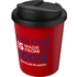 Americano® Espresso 250 ml kahvimuki kierrätetystä materiaalista läikkymiseltä estävällä kannella, punainen, musta lisäkuva 1