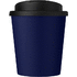 Americano® Espresso 250 ml kahvimuki kierrätetystä materiaalista läikkymiseltä estävällä kannella, sininen, musta lisäkuva 2