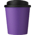 Americano® Espresso 250 ml kahvimuki kierrätetystä materiaalista läikkymiseltä estävällä kannella, violetti, musta lisäkuva 2