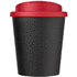 Americano® Espresso 250 ml muki, läikyttämätön kansi, musta, punainen lisäkuva 3