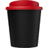 Americano® Espresso Eco 250 ml juomamuki kierrätetystä materiaalista, musta, punainen lisäkuva 2