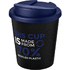 Americano® Espresso Eco 250 ml kahvimuki kierrätetystä materiaalista. Läikkymätön kansi., sininen, musta lisäkuva 1