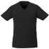 Amery lyhythihainen miesten cool fit t-paita, v-aukko, musta lisäkuva 2