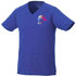 Amery lyhythihainen miesten cool fit t-paita, v-aukko, sininen lisäkuva 1