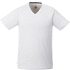 Amery lyhythihainen miesten cool fit t-paita, v-aukko, valkoinen lisäkuva 2