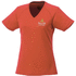 Amery lyhythihainen naisten cool fit t-paita, v-aukko, oranssi lisäkuva 1