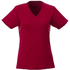 Amery lyhythihainen naisten cool fit t-paita, v-aukko, punainen lisäkuva 2
