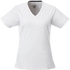 Amery lyhythihainen naisten cool fit t-paita, v-aukko, valkoinen lisäkuva 2