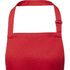 Andrea 240 g/m² esiliina säädettävällä niskalenkillä, punainen lisäkuva 4