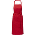 Andrea 240 g/m² esiliina säädettävällä niskalenkillä, punainen liikelahja logopainatuksella