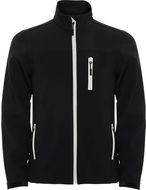 Antartida miesten softshell-takki, musta liikelahja logopainatuksella