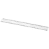 Arc-viivain, 30 cm, joustava, valkoinen liikelahja logopainatuksella