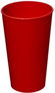 Arena 375 ml muovinen juomamuki, punainen liikelahja logopainatuksella