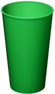 Arena 375 ml muovinen juomamuki, vihreä liikelahja logopainatuksella