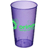Arena 375 ml muovinen juomamuki, violetti-läpinäkyvä lisäkuva 1