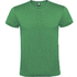 Atomic lyhythihainen unisex-t-paita, kelly-green liikelahja logopainatuksella