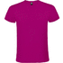 Atomic lyhythihainen unisex-t-paita, kirkas-vaaleanpunainen liikelahja logopainatuksella